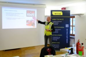 Brandschutzhelferschulung - Arbeitsschutz