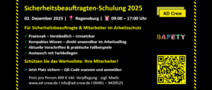 Arbeitssicherheit, Arbeitsschutz, Gesundheitsschutz, Brandschutz, Schulungen, Unterwerweiungen, Einweisungen, Qualifikationen, Gesundheit