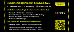 Arbeitssicherheit, Arbeitsschutz, Gesundheitsschutz, Brandschutz, Schulungen, Unterwerweiungen, Einweisungen, Qualifikationen, Gesundheit